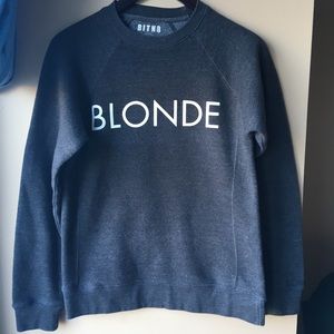 BLONDE Sweatshirt (Brunette the Label)